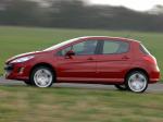 Peugeot 308 GT THP 175 5-Door 2009 года (UK)